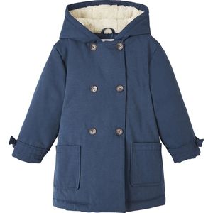 Chique - Meisjesparka - Marineblauw - Zacht Materiaal