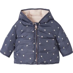 Omkeerbaar donsjack voor baby leiblauw