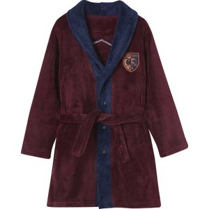 Badjas - Wapenschild-print - Pluchen Fleece - Jongens - 100% Polyester