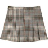 Plooirok - Geruit Flanel - Platte Taille - Voor Meisjes