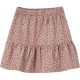 Vertbaudet - Fluwelen Rok - Bloemenprint - Ribfluweel - Meisjesrok