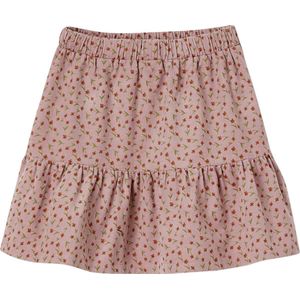 Vertbaudet - Fluwelen Rok - Bloemenprint - Ribfluweel - Meisjesrok