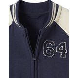 Teddyjack - Nachtblauw - Baby - Met Rits - Molton