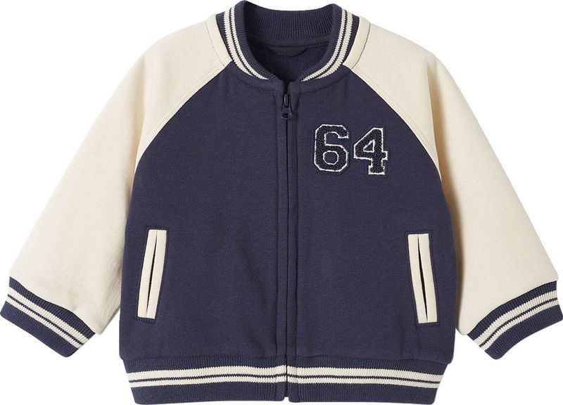 Teddyjack - Nachtblauw - Baby - Met Rits - Molton