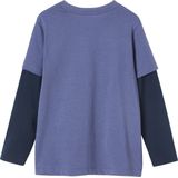 Vertbaudet Jongensshirt met dubbele mouwen