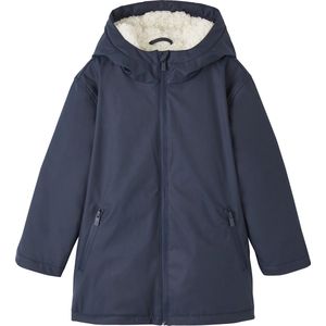 Vertbaudet Regenjas met capuchon voor jongens en sherpa voering