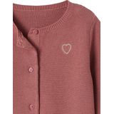 Vertbaudet - Geborduurd Babyvestje - Goud - Katoen