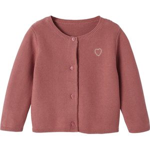 Vertbaudet - Geborduurd Babyvestje - Goud - Katoen