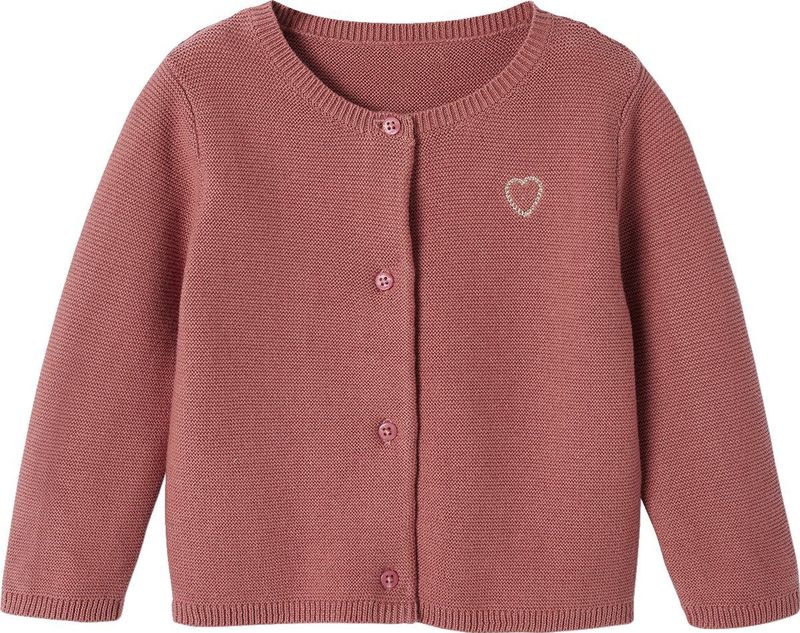 Vertbaudet - Geborduurd Babyvestje - Goud - Katoen