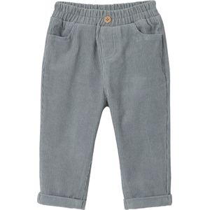 Corduroy - Babybroek - Grijsblauw - Ribfluweel - 100% Katoen