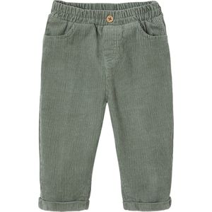 Corduroy - Babybroek - Korstmos - Ribfluweel - Elastische Tailleband