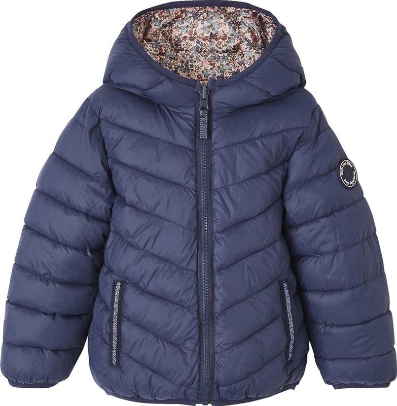 Omkeerbaar - Donsjack - Nachtblauw - 100% Gerecycled Polyester - Waterafstotend