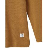 Set van 3 T-shirts - Okergeel - Jongens - Rolkraag - Lange Mouwen