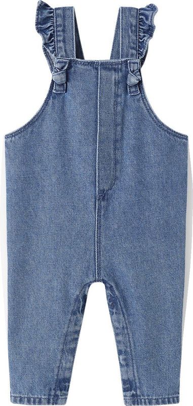 Denim - Babytuinbroek - Ruches - 100% Katoen