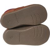 Vertbaudet - Enkellaarsjes - Chocoladebruin - Nubuckleer met Ruitmotief