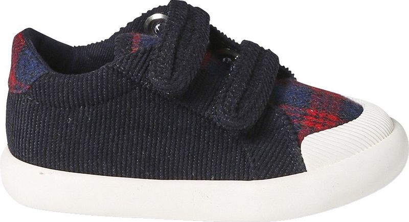 Vertbaudet - Textielen Sneakers - Ruitjesprint - Voor Baby