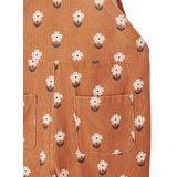 Vertbaudet Fluwelen salopette voor meisjes met bloemen