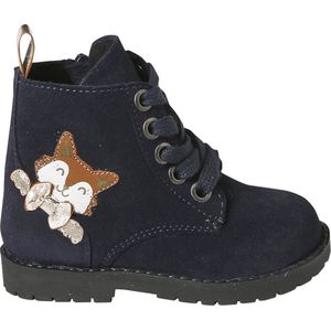 Vertbaudet Leren laarzen met veters en rits voor baby