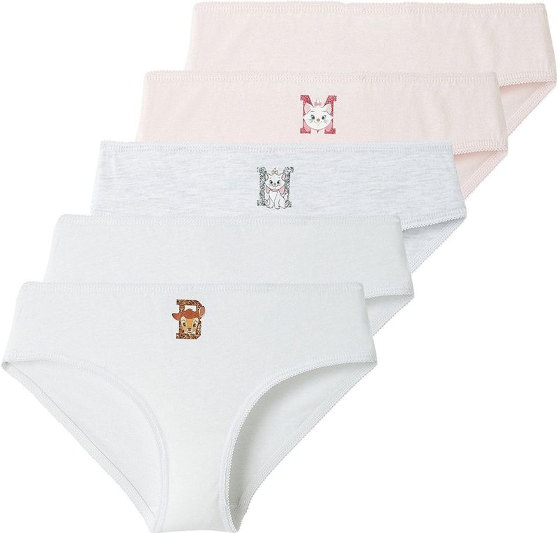 Vertbaudet - Set van 5 Onderbroekjes - Disney® Animals - 100% Katoen