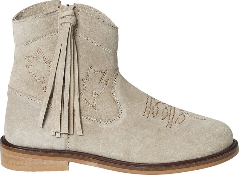 Vertbaudet Leren meisjeslaarzen met rits