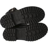 Vertbaudet Leren meisjeslaarzen met riempjes en rits