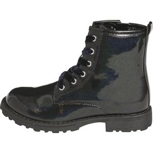 Vertbaudet - Laklaarzen - Zwart - Meisjesschoenen met Rits en Veter