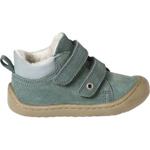 Vertbaudet - Gevoerde Leren Laarsjes - Bruin - Leer - Klittenband