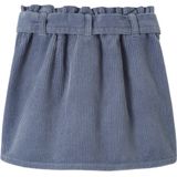 Vertbaudet - Paperbag-rok - Ribfluweel