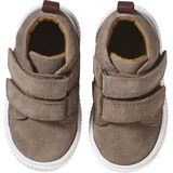 Lederen Bottines - Marineblauw - Klittenband - Voor Jongensbaby's