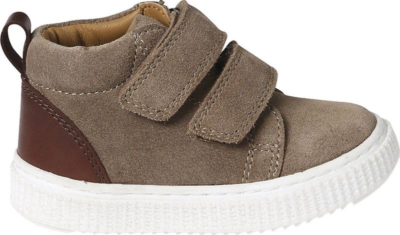 Lederen Bottines - Marineblauw - Klittenband - Voor Jongensbaby's