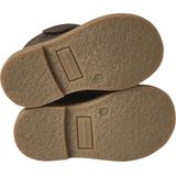 Vertbaudet Leren laarzen met klittenband en rits voor baby