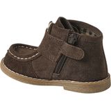 Vertbaudet Leren laarzen met klittenband en rits voor baby