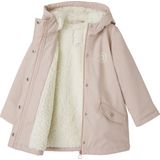 Vertbaudet Regenjas voor meisjes met capuchon en sherpa voering