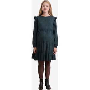 Vertbaudet - Korte Jurk - Jerseyjurk - Groen - Rits Voor Borstvoeding