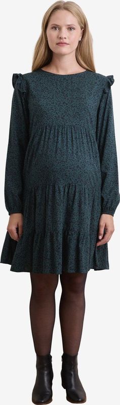 Vertbaudet - Korte Jurk - Jerseyjurk - Groen - Rits Voor Borstvoeding