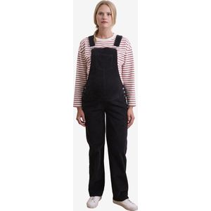 Salopette - Antraciet - Fluweel - Voor Zwangerschap en Borstvoeding