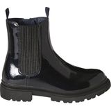 Knielaarzen - Marineblauw - Met Rits en Elastiek - Meisjes