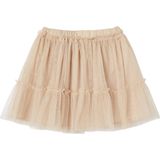 Tule - Onderrok - Iriserend Beige - 100% Polyester - Verstelbare Taille