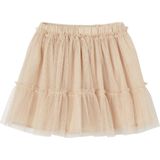 Tule - Onderrok - Iriserend Beige - 100% Polyester - Verstelbare Taille