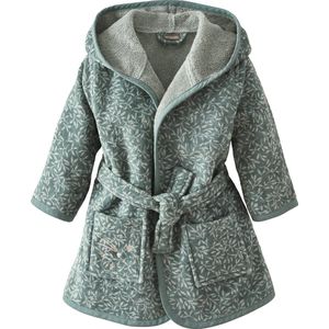 BROC�LIANDE - Badjas - Groen - Personaliseerbaar - Badstof met Kap