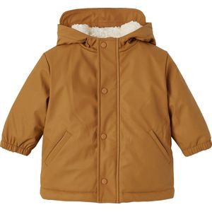 JAN & JUL Waterdichte Fleece Gevoerde Cozy-Dry Regenjas voor Kinderen, Fleece gevoerd: Space Dinos, 2T