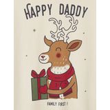 Kerstpyjama - Heren - T-shirt met Lange Mouwen - Ronde Hals - Flanellen Broek