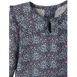 Blouse - Bloemen - 100% Viscose - Claudinekraag - Lange Mouwen