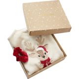 Vertbaudet - Kerstcadeauverpakking - Jacquard Trui - Meisjes - Met 2 Scrunchies