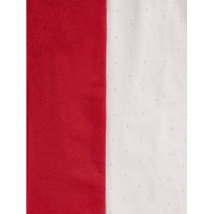 Vertbaudet Set van 2 Maillots - Effen en Met Stippen - Polyamide - Zacht Tricot