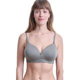 Vertbaudet - Gewatteerde Voedingsbeha - Naadloos - Zwart - Beugelloos, Mousse Cups, Verstelbare Schouderbandjes