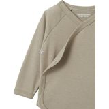 Vertbaudet - BASICS - Rompertjes - Meerkleurig - Set van 7 - Lange Mouwen - Opening voor Pasgeborenen