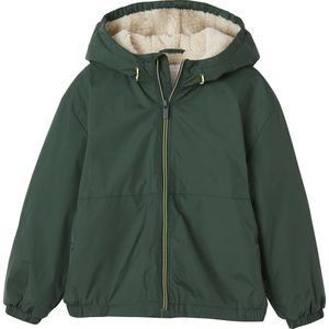 Windjack - Capuchon - Jongens - Neon - Polyester - Sherpa Voering