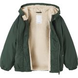 Windjack - Capuchon - Jongens - Neon - Polyester - Sherpa Voering