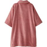 Gepersonaliseerde Badjas - Gerecycled Katoen - Kinderen - Oversized - Knoopsluiting